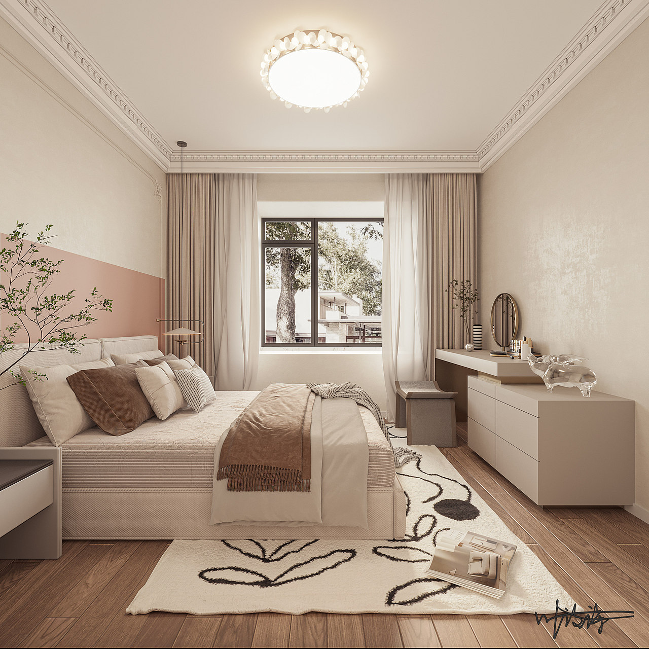 轻法式奶油复古撞色，看一抹坠入人间的浪漫！