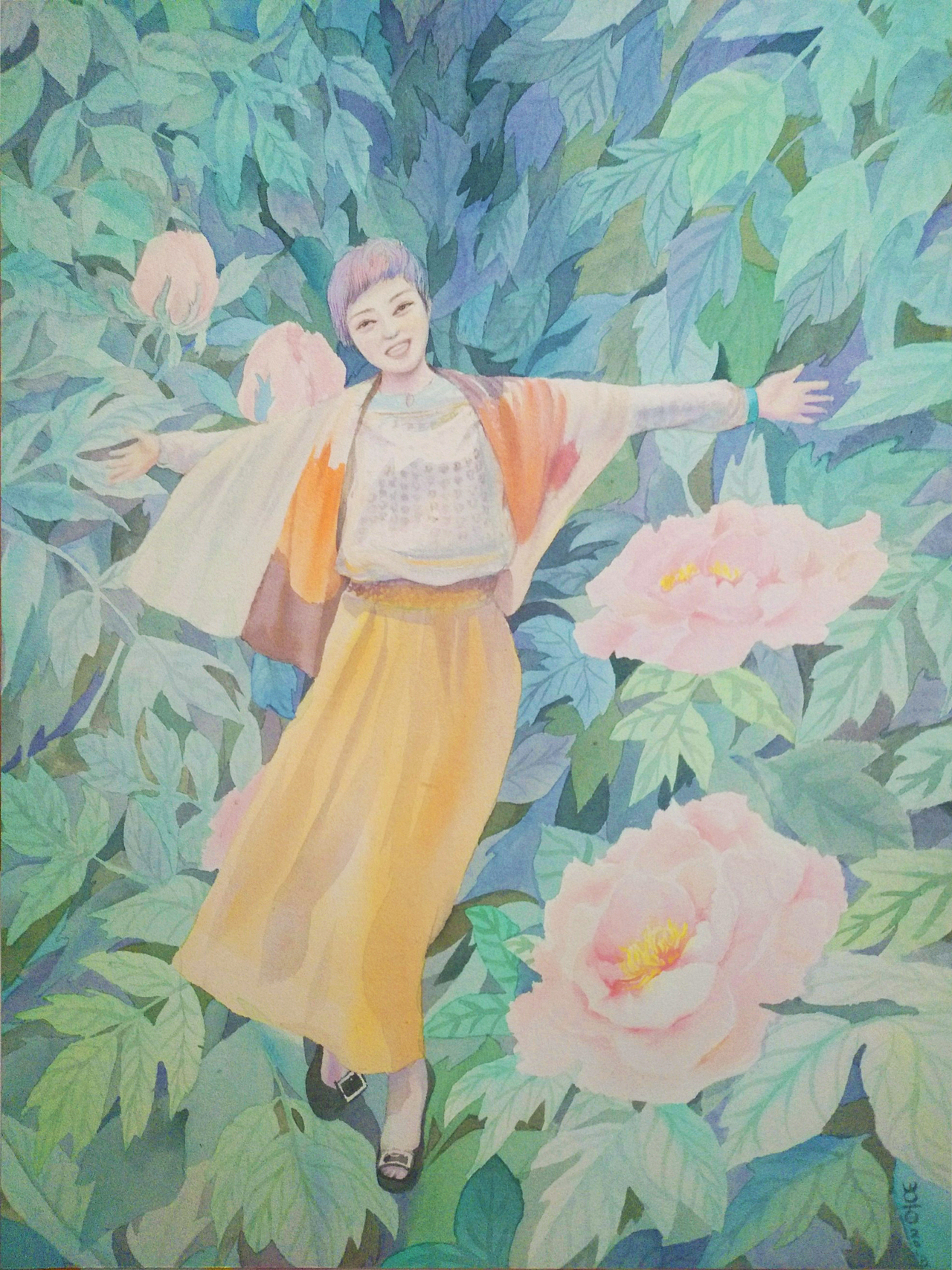 云朵姐姐照片写生