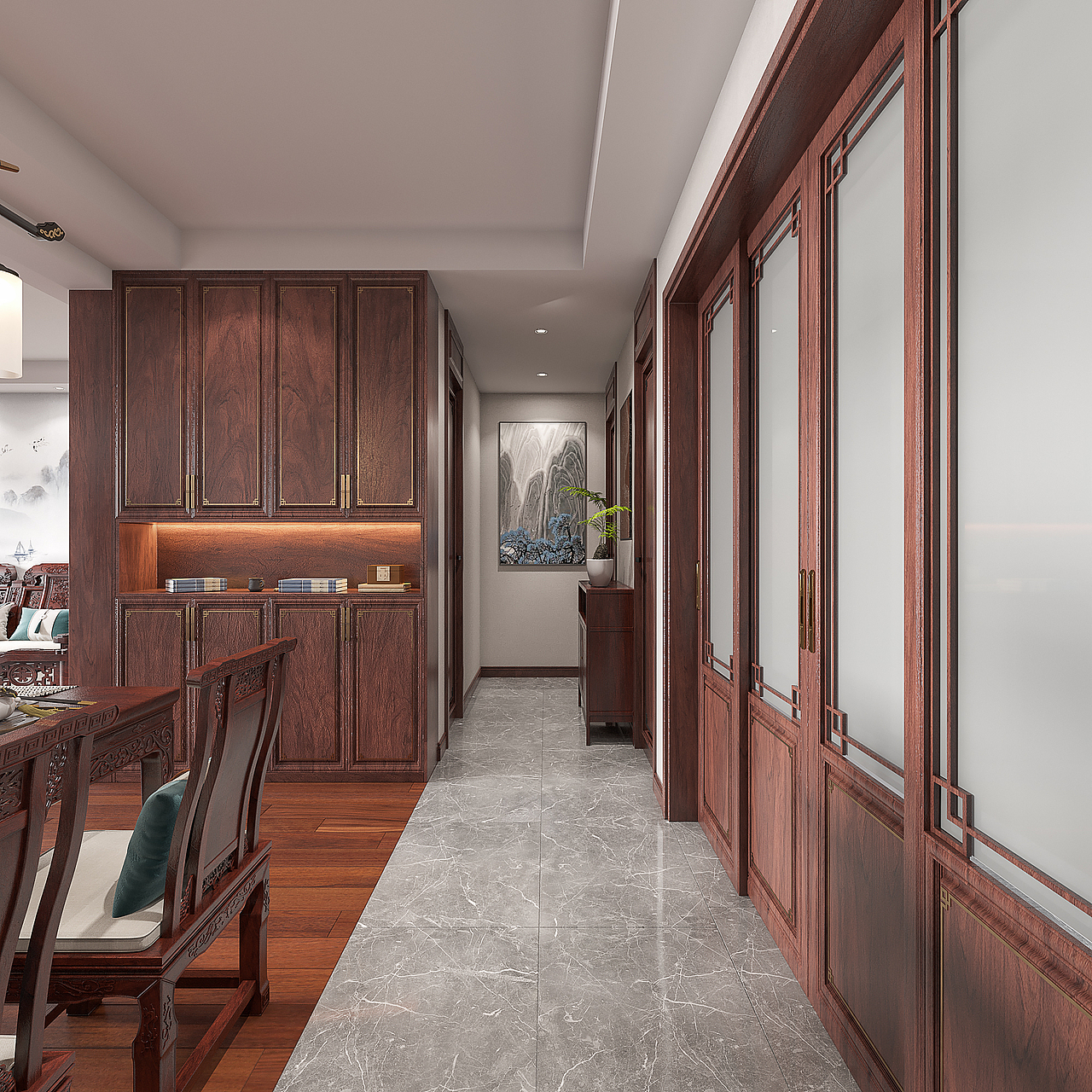 简单分享一下 中式风格