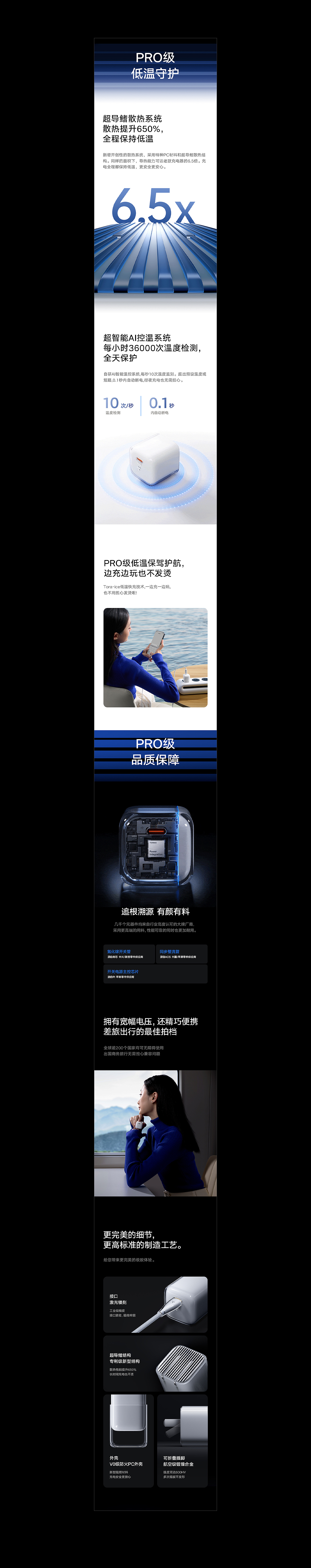 TORRAS AIGC商业案例|原感膜&小冰块Pro详情页设计