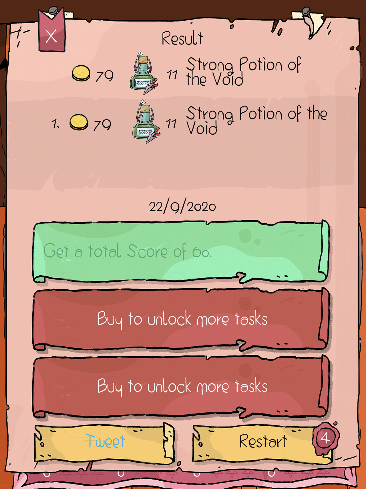 奇迹商人 |插画风游戏UI视觉分享