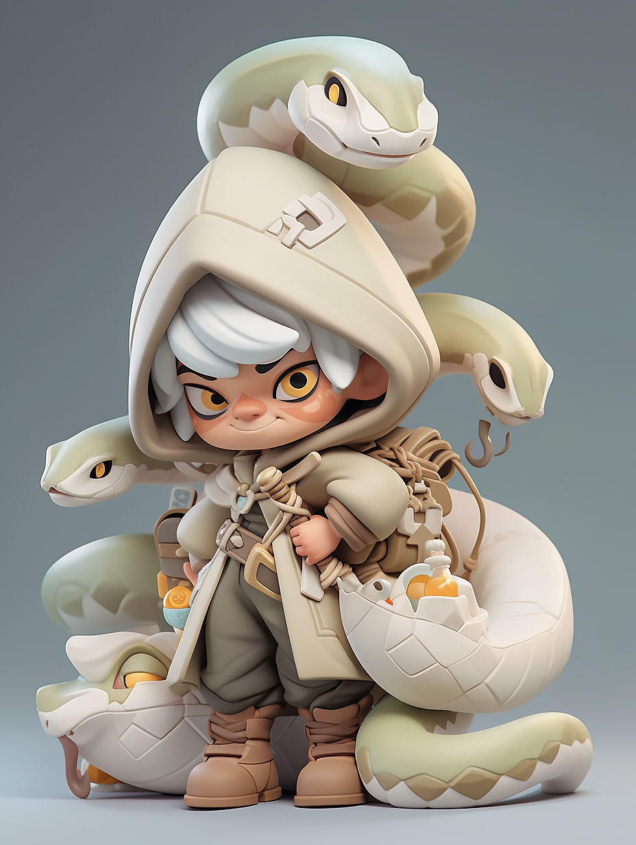 圈儿磊《盲盒造物》3D角色篇