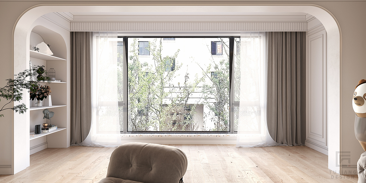 法式轻奢别墅设计,季节更替,新的故事在这里悄然生长