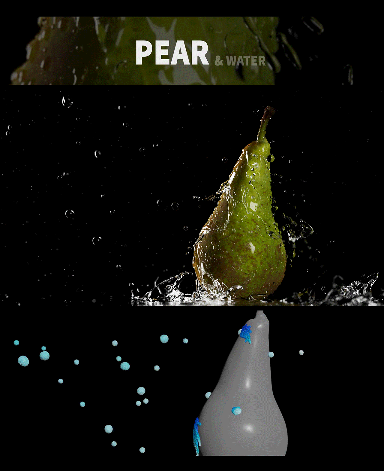 【Water&Fruit】小规模水模拟/流体特效超写实挑战