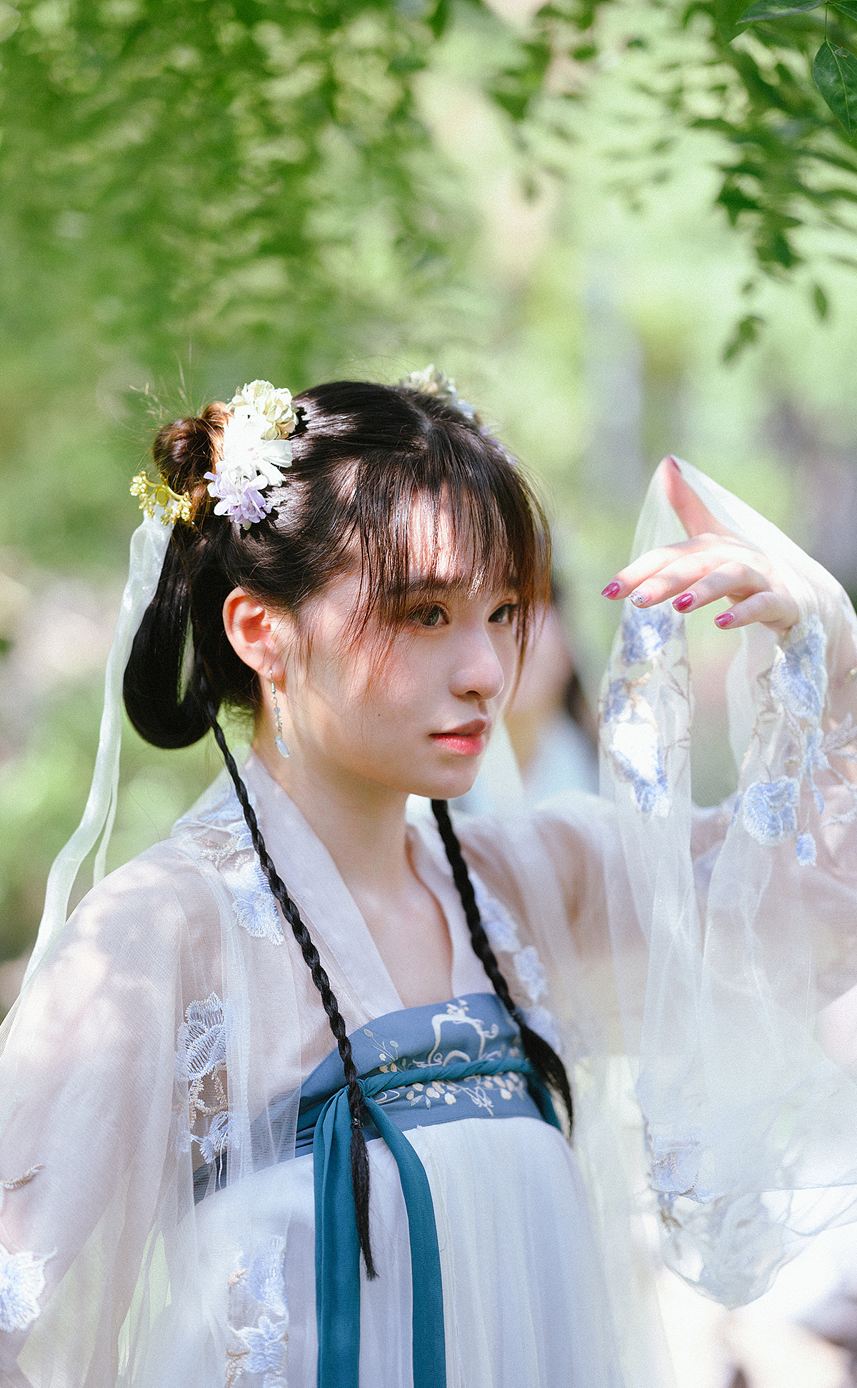 2022-10-2-上海 桂林公园 汉服（图ZMzIxOTg2MDY0） - 人像摄影 - 站酷设计师司农原创素材 - 站酷ZCOOL