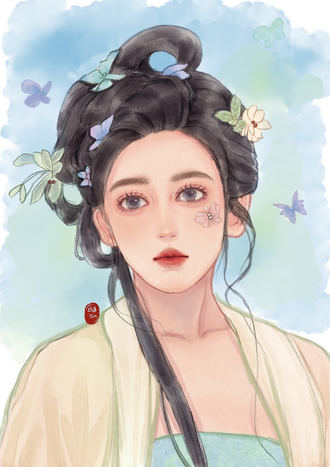 商业插画与日常人物插画练习（图ZMzIxODQyNDM2） - 创作习作 - 站酷设计师晕云陨韵吖原创素材 - 站酷ZCOOL