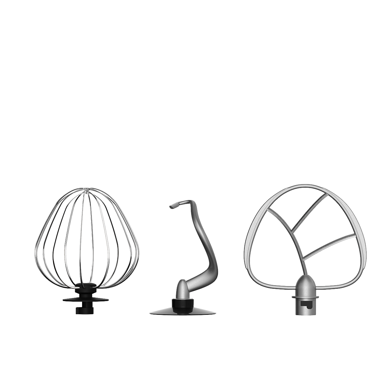 3D建模 揉面机667三合一