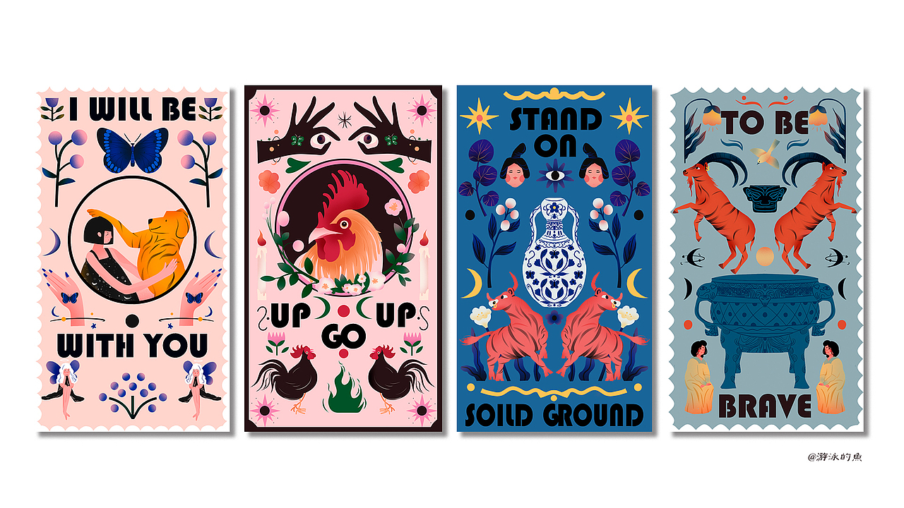 近期个人作品（图ZMzE2MjMxOTgw） - 商业插画 - 站酷设计师游泳的魚原创素材 - 站酷ZCOOL