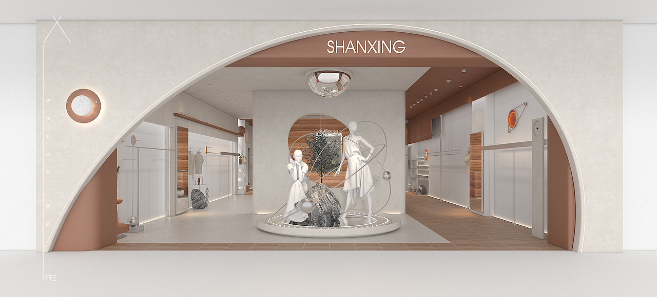 女装概念店设计（图ZMzQzMDc4Mzk2） - 商业空间设计 - 站酷设计师SHANXINGSHEJI原创素材 - 站酷ZCOOL