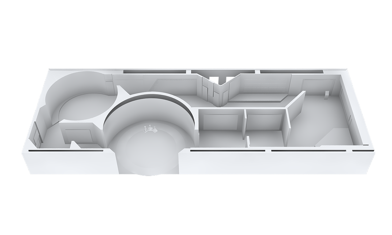 展厅布局之《白模灵感》（图ZMzY5NjQ1NTU2） - 展陈设计 - 站酷设计师章小鱼厶原创素材 - 站酷ZCOOL