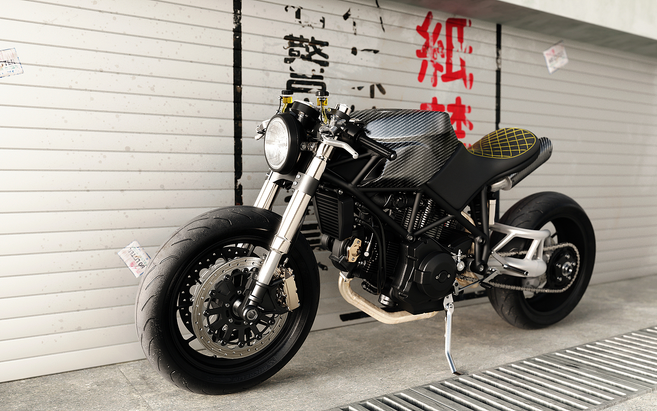 【Ducati 916 产品渲染】（图ZMzI0NjM2MDA4） - 机械/交通 - 站酷设计师言叔i原创素材 - 站酷ZCOOL