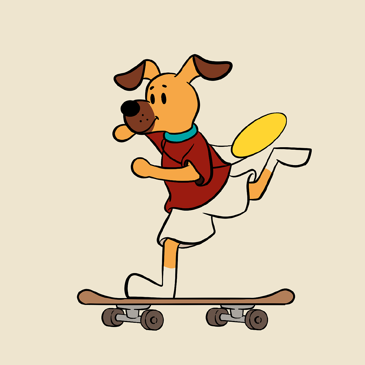 锅仔丁插画(日常+咖啡+生日系列)