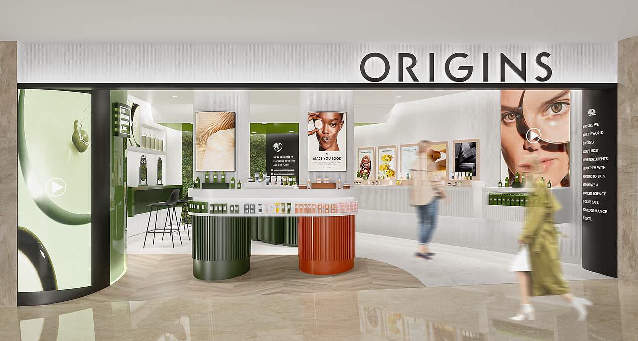 化妆品行业:店铺空间、陈列展示