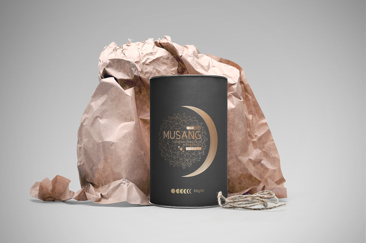 正本設計｜二叔公 冰皮榴莲月饼包装设计（图ZMzQ3MzQ2ODg0） - 包装 - 站酷设计师正本設計原创素材 - 站酷ZCOOL