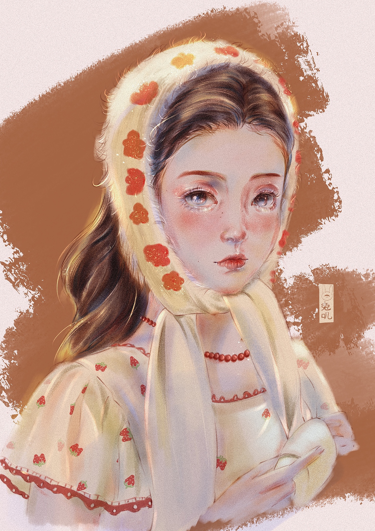 04-手绘头像（图ZMzEzMzcxMjIw） - 创作习作 - 站酷设计师Z718049686原创素材 - 站酷ZCOOL