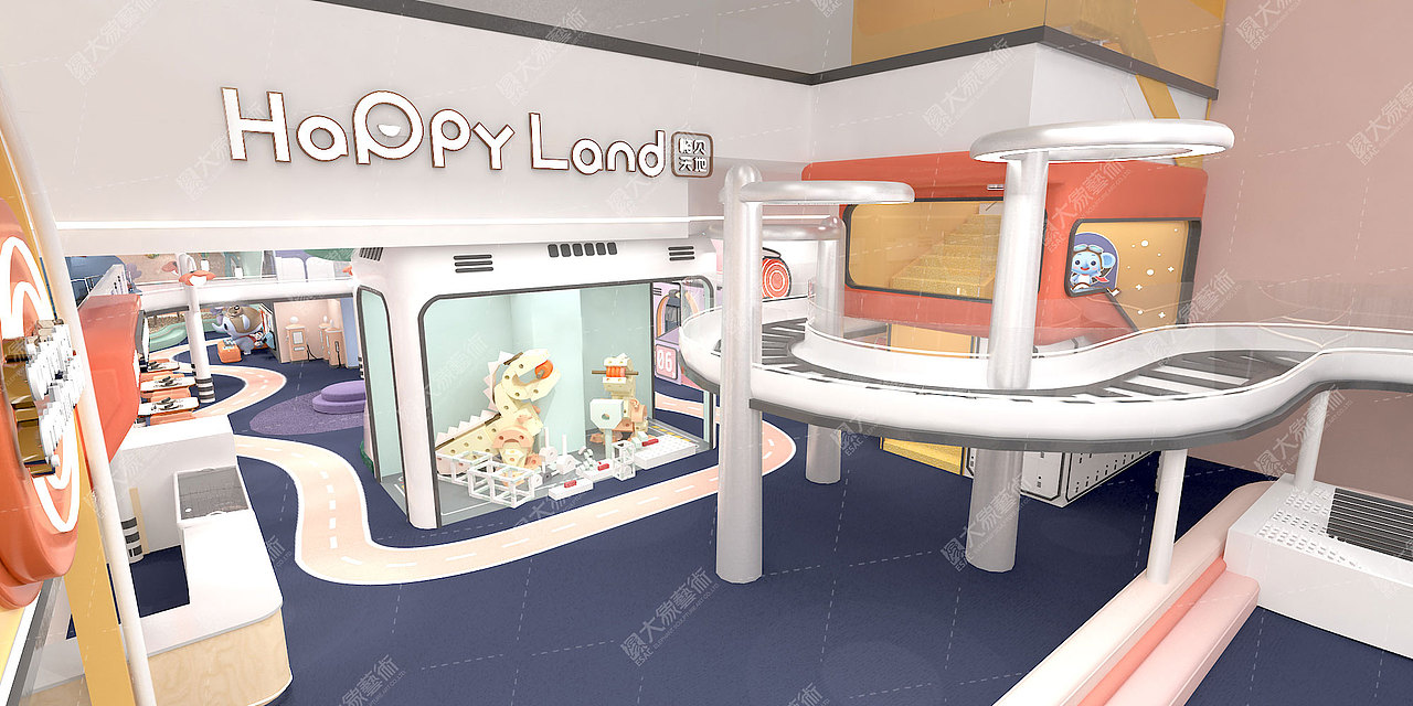 嗨贝天地家庭成长中心，小朋友们的梦中城堡