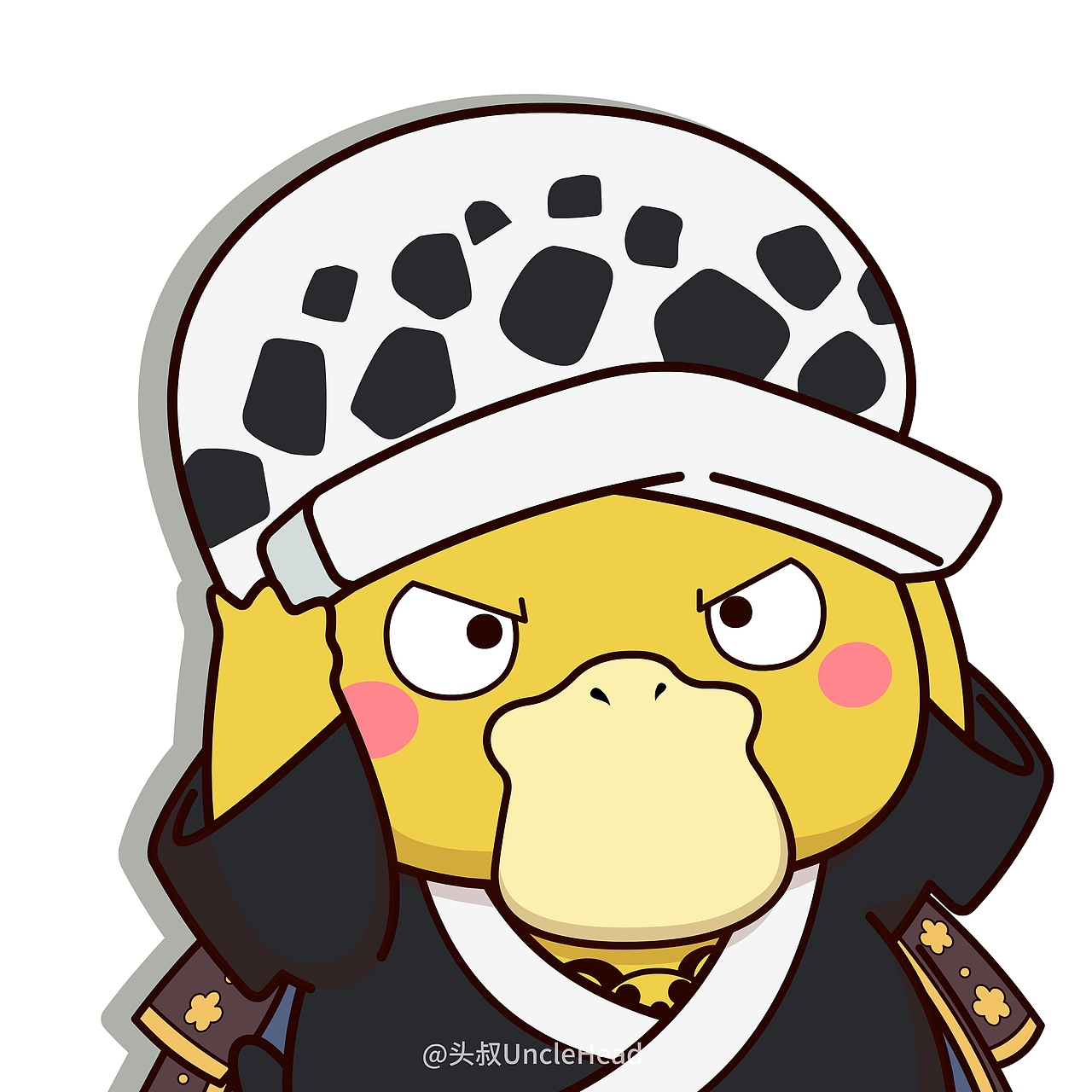 可达鸭系列头像海贼王和之国篇