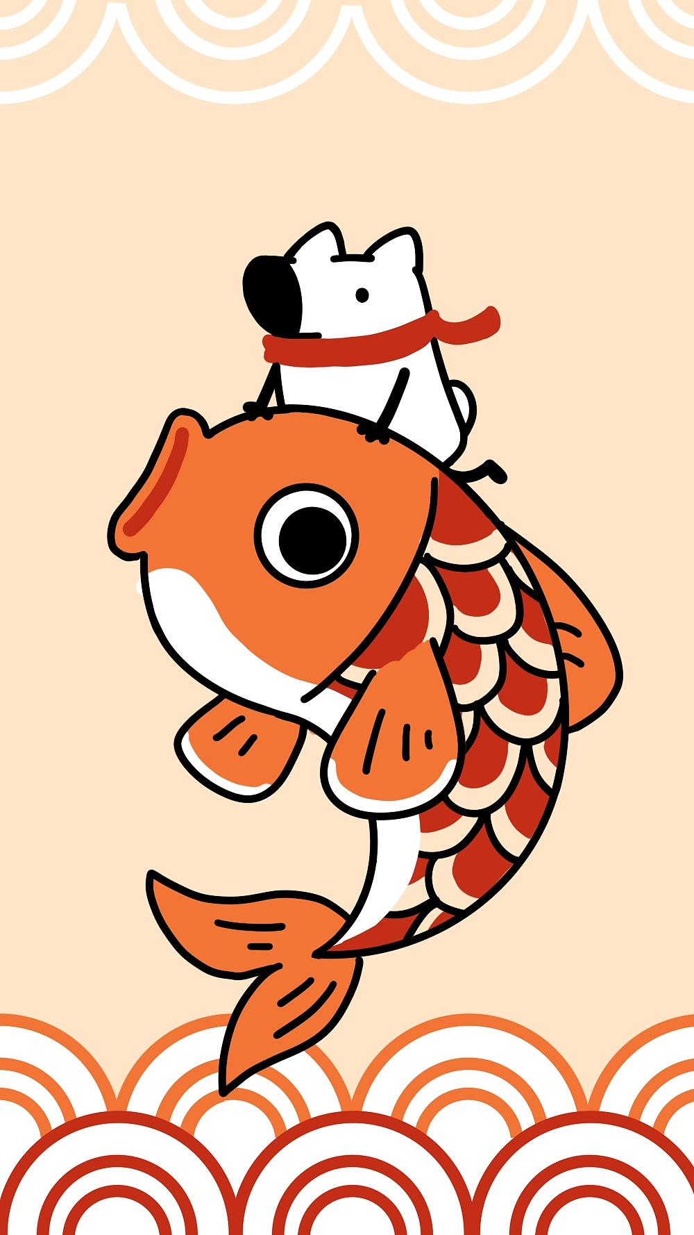 刘看山极简风格壁纸③ 春节篇