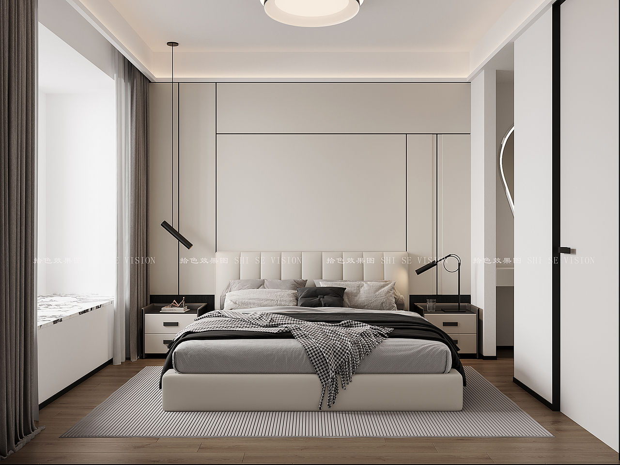 现代极简大平层