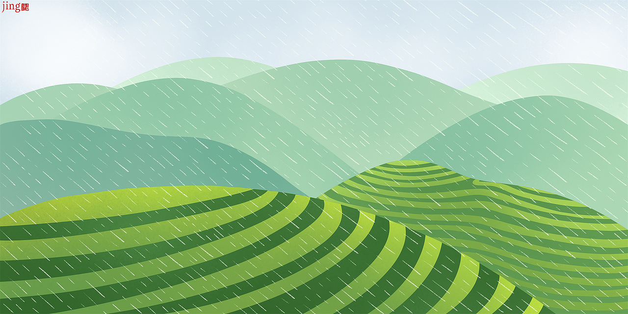 35幅简约横幅壁纸插画 横幅背景图