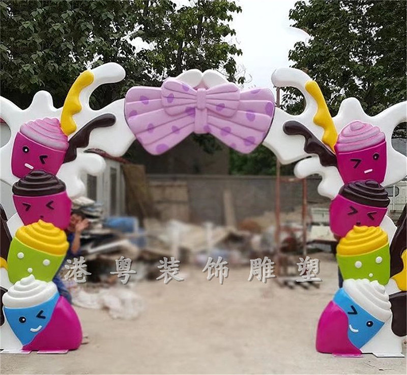 玻璃钢卡通雕塑摆件