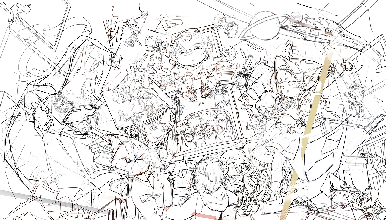 个人插画作品《箱子》p1（图ZMzMxMzM0NDAw） - 商业插画 - 站酷设计师一黄三三原创素材 - 站酷ZCOOL