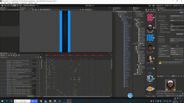 Unity内值版(应该是录屏的时候有掉帧了)