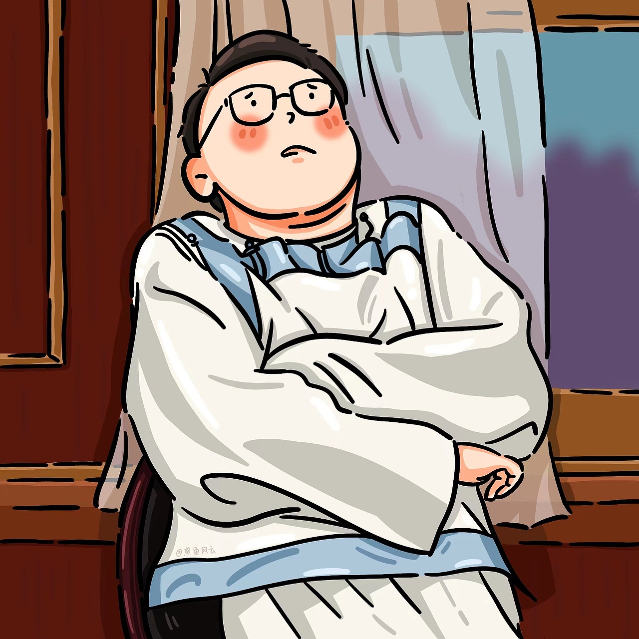 一年一度戏剧大赛头像（图ZMzI1MDc4MzA4） - 创作习作 - 站酷设计师煎鱼风云原创素材 - 站酷ZCOOL