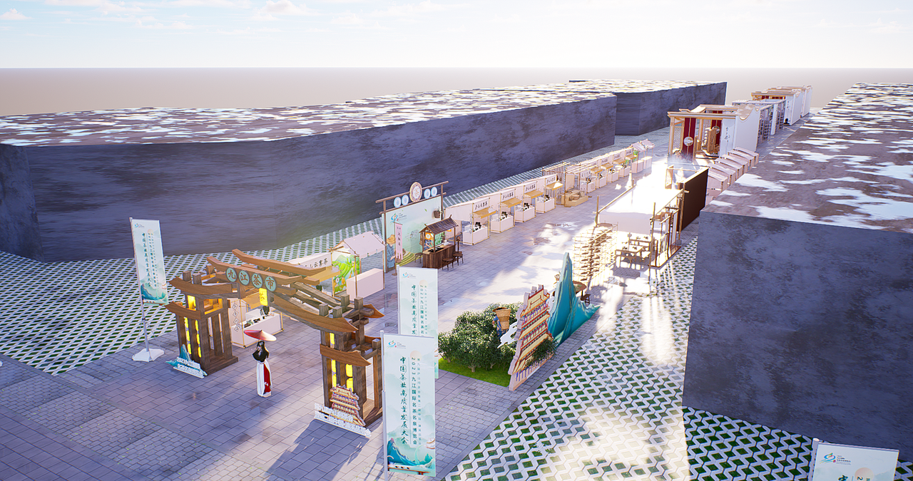 九江茶博会（图ZMzQxNzQ2MzMy） - 展陈设计 - 站酷设计师超弦设计原创素材 - 站酷ZCOOL