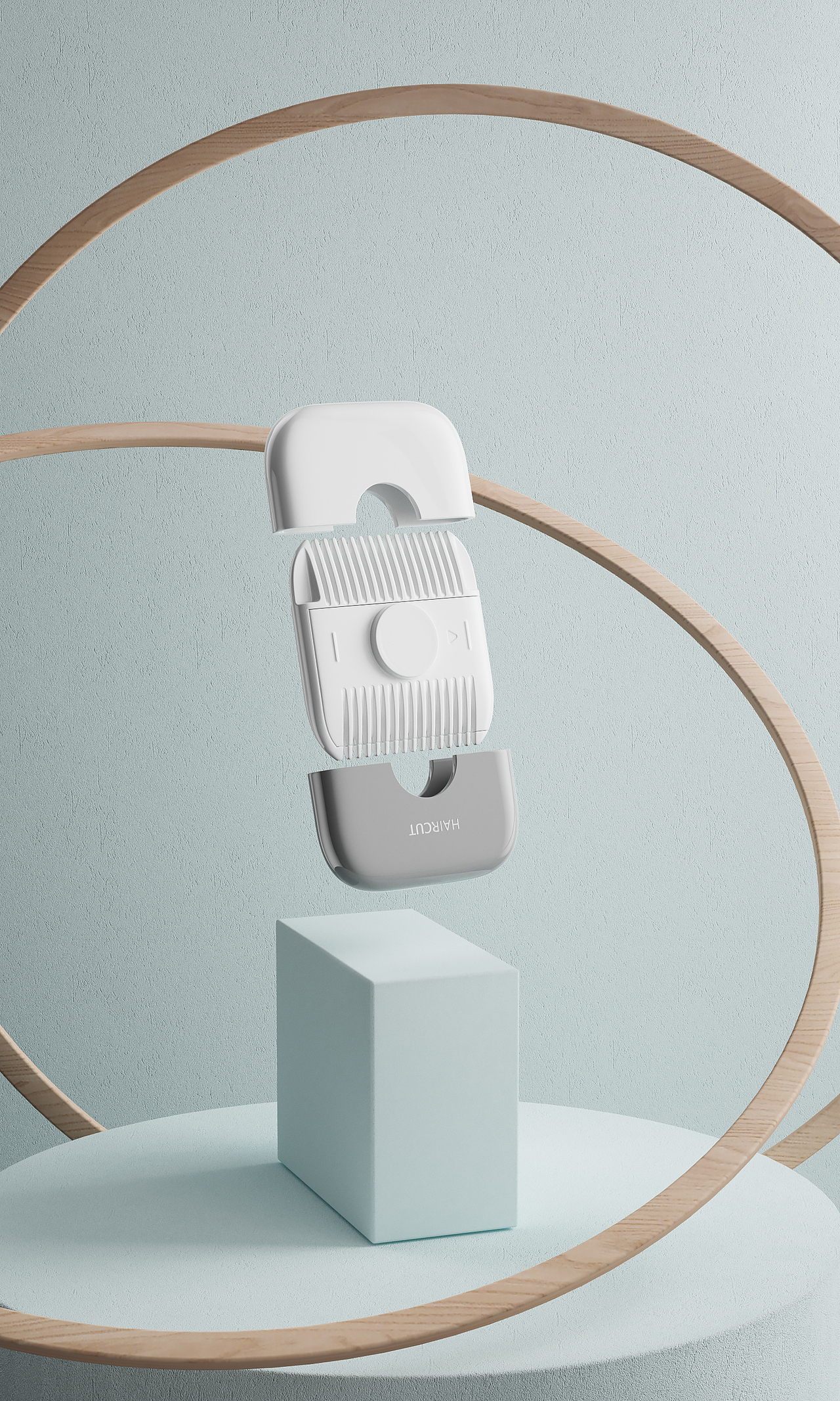 工作日常-双面发梳修发刀（图ZMzQ4MDE1NDky） - 产品 - 站酷设计师无敌丶小白兔原创素材 - 站酷ZCOOL