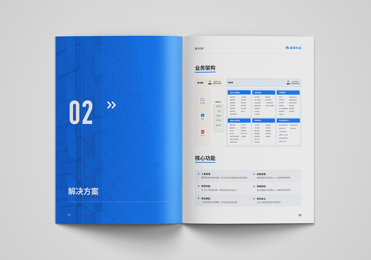 喔趣人力资源 | 画册（图ZMzE2OTQxODQ0） - 书籍/画册 - 站酷设计师芬兰白原创素材 - 站酷ZCOOL
