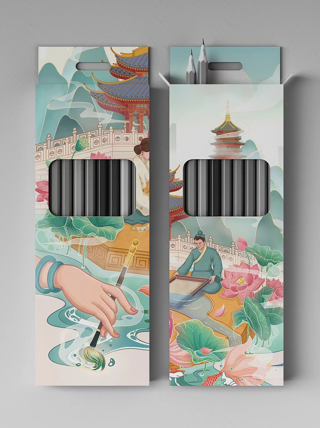 插画比赛#宋韵迹忆#文创设计大赛（图ZMjk3ODc5OTUy） - 商业插画 - 站酷设计师插画师Lee原创素材 - 站酷ZCOOL