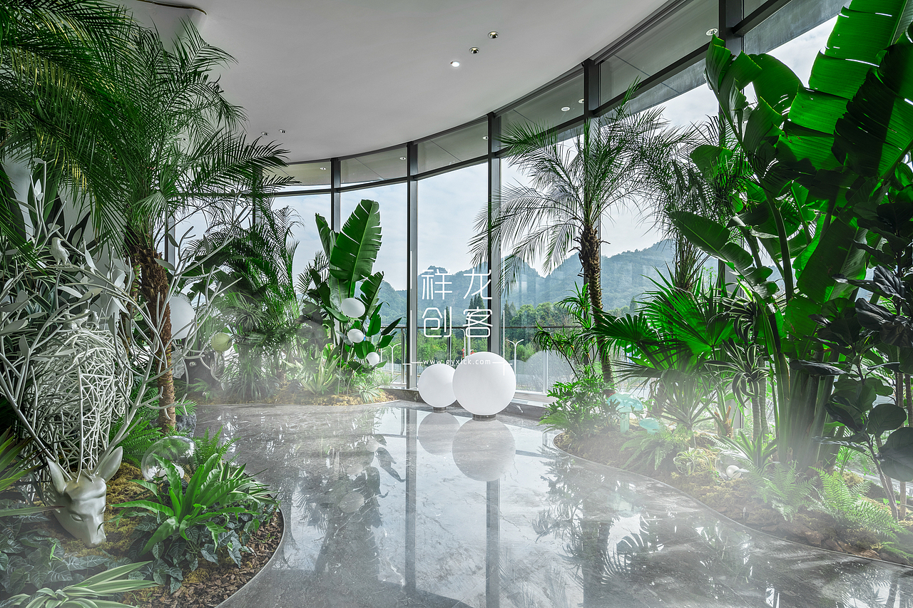 销售中心实景|中铁阅花溪销售中心（贵州贵阳）（图ZMzM0NjU3OTM2） - 环境/建筑摄影 - 站酷设计师祥龙创客科技原创素材 - 站酷ZCOOL