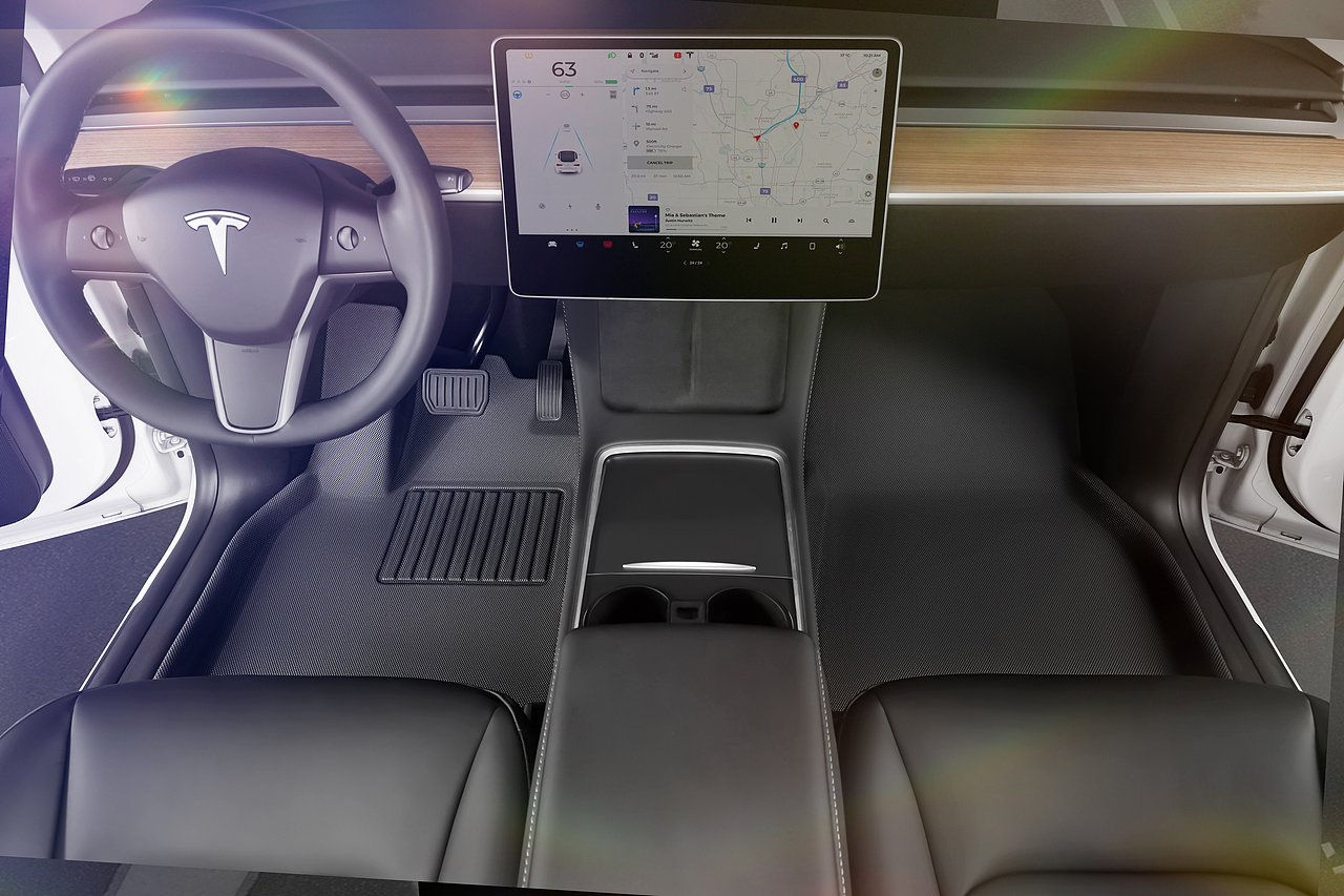 汽车用品拍摄-特斯拉脚垫（图ZMzA1MzAwODEy） - 产品摄影 - 站酷设计师野蛮人摄影原创素材 - 站酷ZCOOL