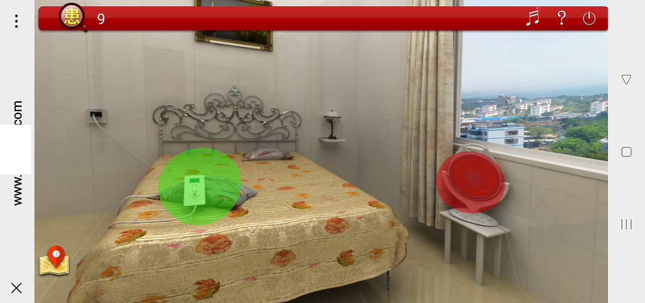 3D消防隐患找茬H5-家庭场景（图ZMzUzNjI4OTY0） - 独立游戏 - 站酷设计师唔够你强原创素材 - 站酷ZCOOL