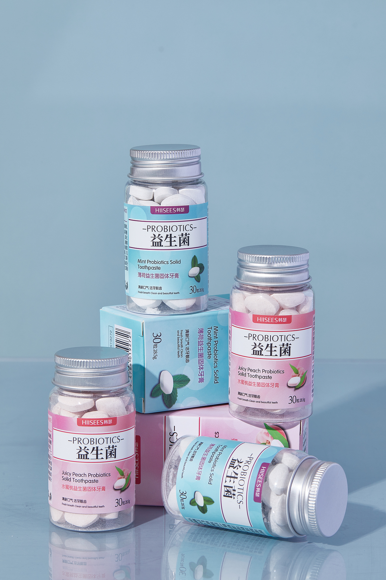 产品摄影丨益生菌固体牙膏