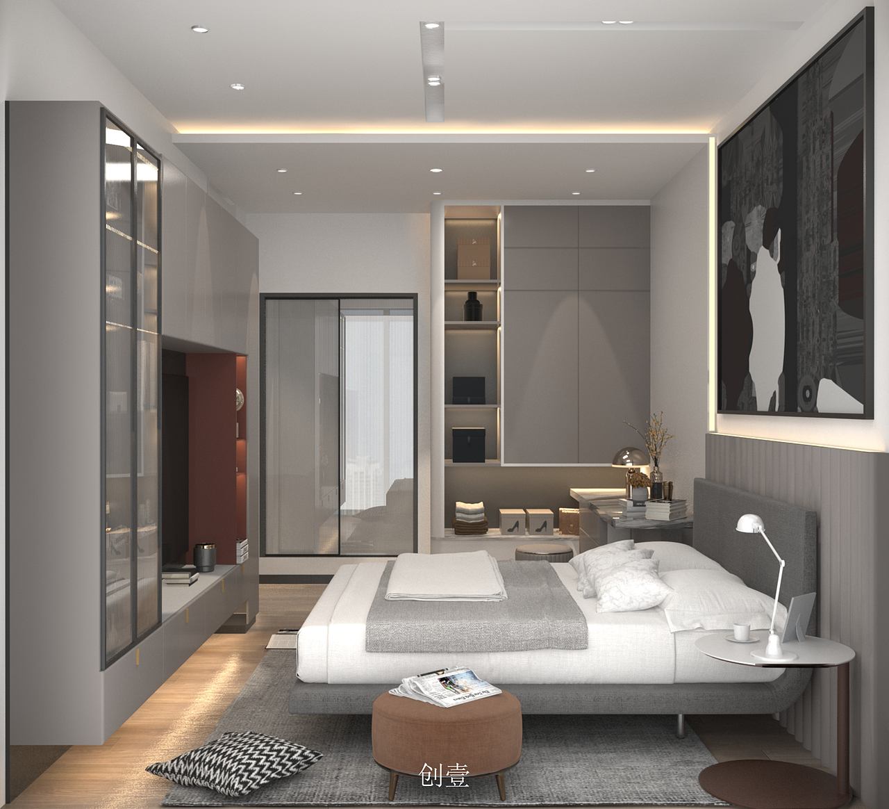 商业会所效果案例（图ZMzE1NTE5MTY4） - 商业空间设计 - 站酷设计师创壹原创素材 - 站酷ZCOOL