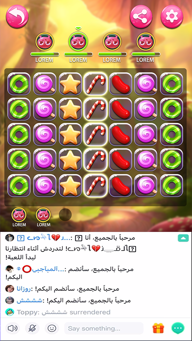 卡通界面UI 手绘