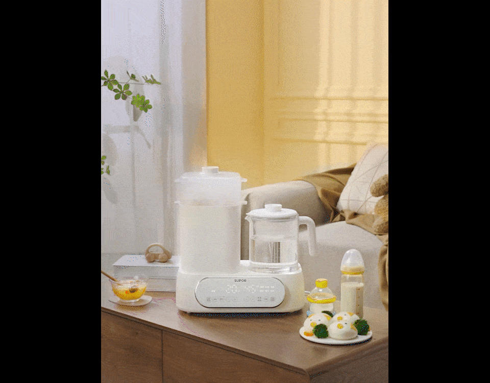 电商产品视频丨母婴 苏泊尔 多功能调奶器 ⤬ 乐趣（图ZMzI1NjA5ODI4） - 产品摄影 - 站酷设计师乐趣短视频原创素材 - 站酷ZCOOL