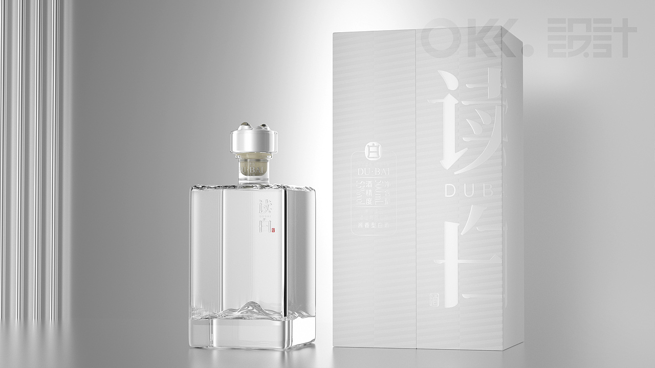 简约风白酒包装设计：读白酱酒新品设计（图ZMjk3ODMwMjI4） - 包装 - 站酷设计师OKK设计原创素材 - 站酷ZCOOL