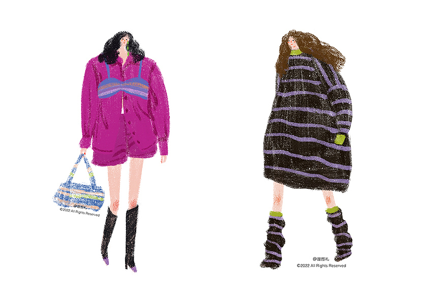 人物插画第二篇（图ZMzMwNzM1NDc2） - 商业插画 - 站酷设计师瑚图礼原创素材 - 站酷ZCOOL