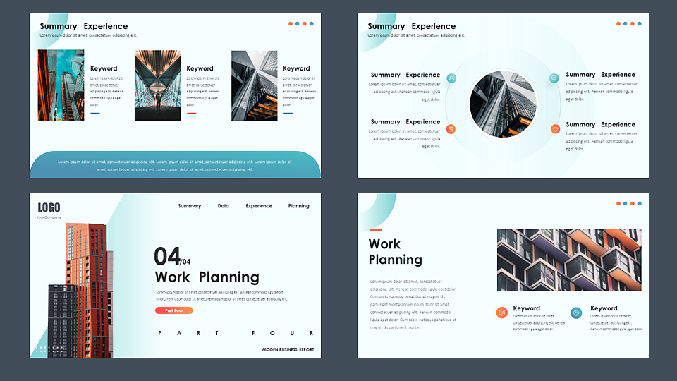 【耀你好看】工作计划欧美时尚简约商务PPT3（图ZMzE4OTg1NzE2） - PPT/Keynote - 站酷设计师熊猫大人pandaren原创素材 - 站酷ZCOOL