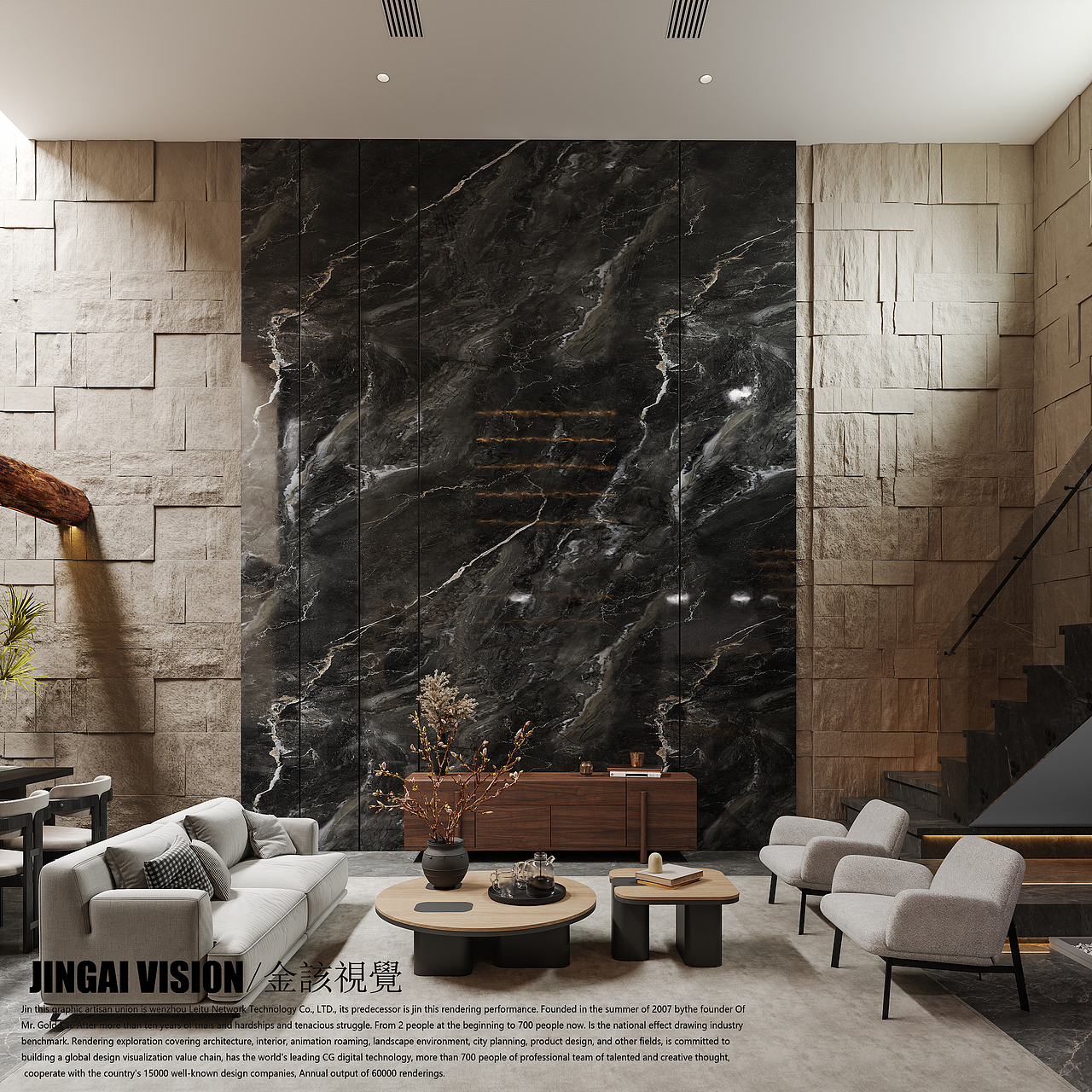 别墅（图ZMzY0NTI4NTU2） - 家装设计 - 站酷设计师金该效果图官方账原创素材 - 站酷ZCOOL