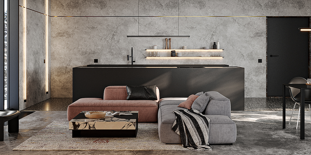 APEX APARTMENT（圖ZMzIxMDY0NzYw） - 建筑/空間 - 站酷設(shè)計(jì)師Bentzen原創(chuàng)素材 - 站酷ZCOOL