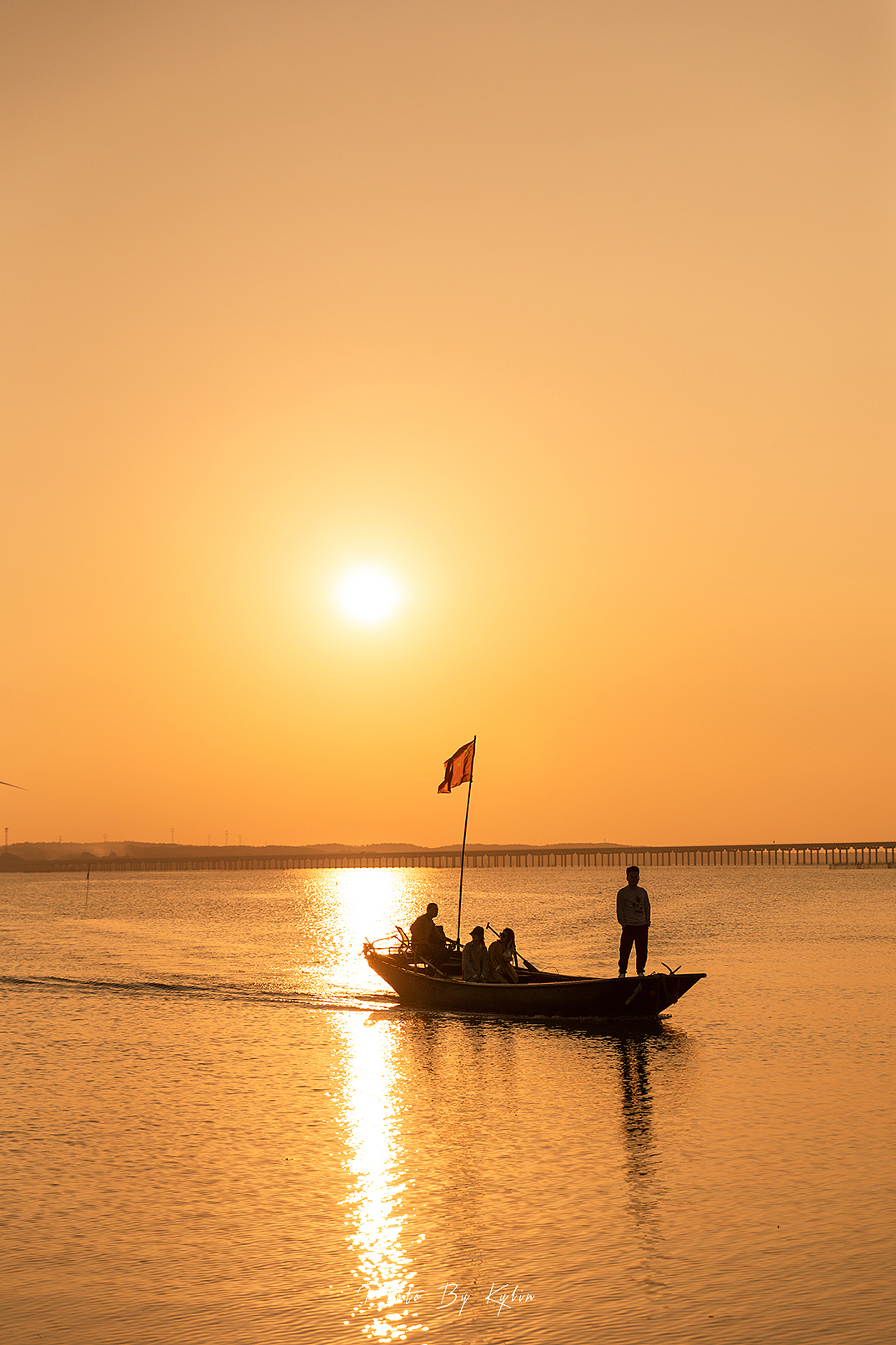 【南漪湖游记】喃母咀的日落