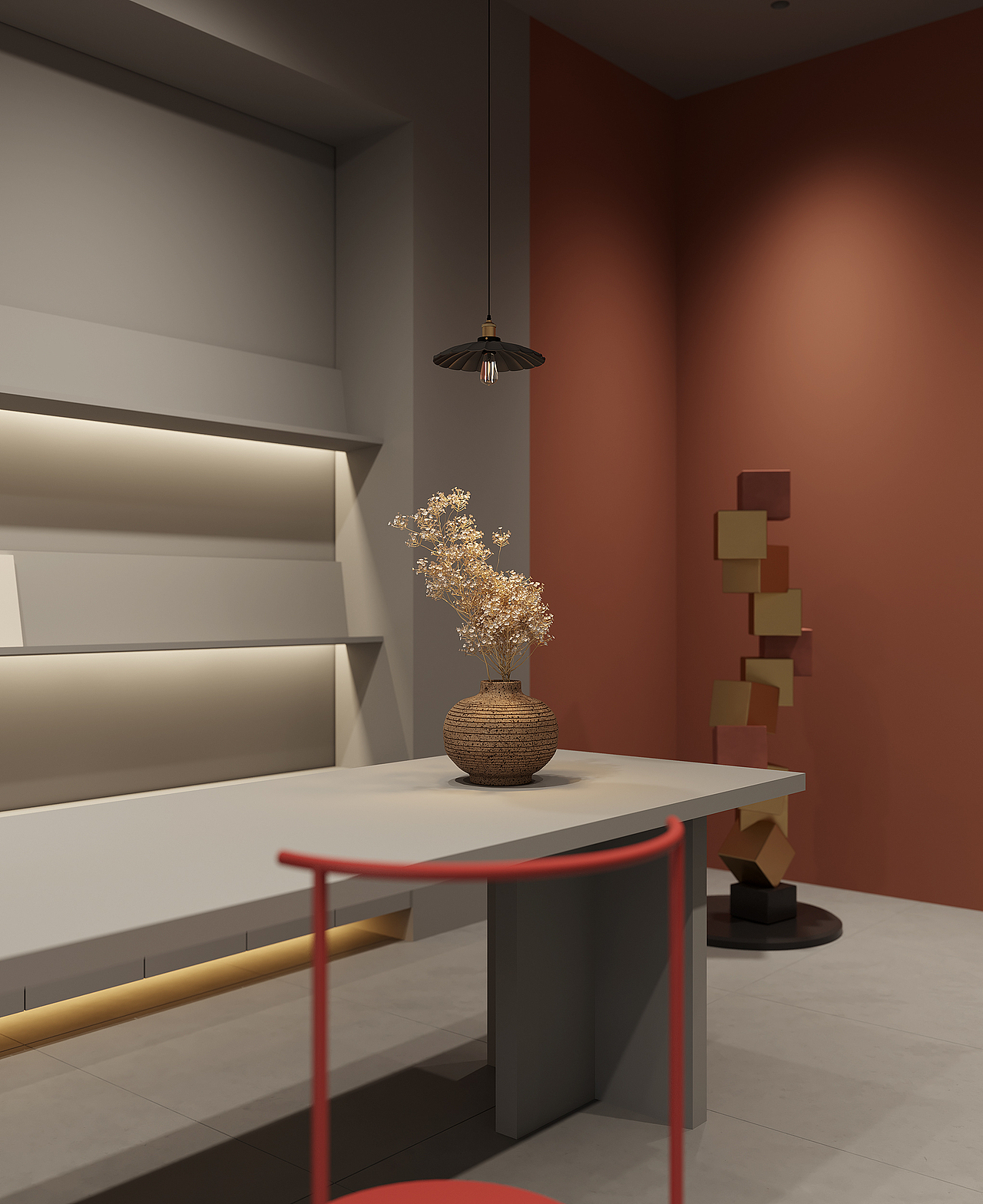 油漆展厅（图ZMjk5MDE0NTk2） - 商业空间设计 - 站酷设计师小B咔咔原创素材 - 站酷ZCOOL