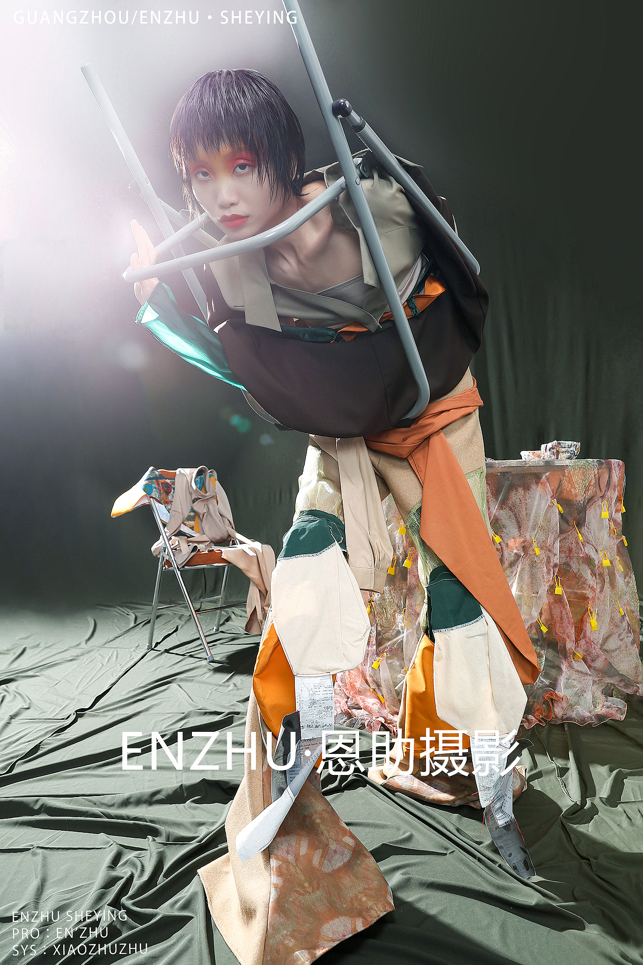 服装毕业设计拍摄 创意毕设模特服装摄影 恩助摄影