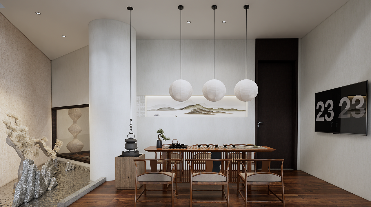 来一休共享茶室青岛乐客城店效果设计（图ZMzMyNjc3ODI0） - 商业空间设计 - 站酷设计师A桑榆原创素材 - 站酷ZCOOL