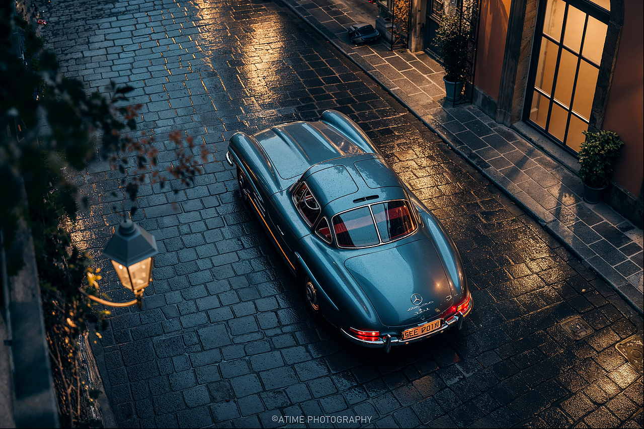 再现经典,Mercedes Benz 300 SL -AIGC