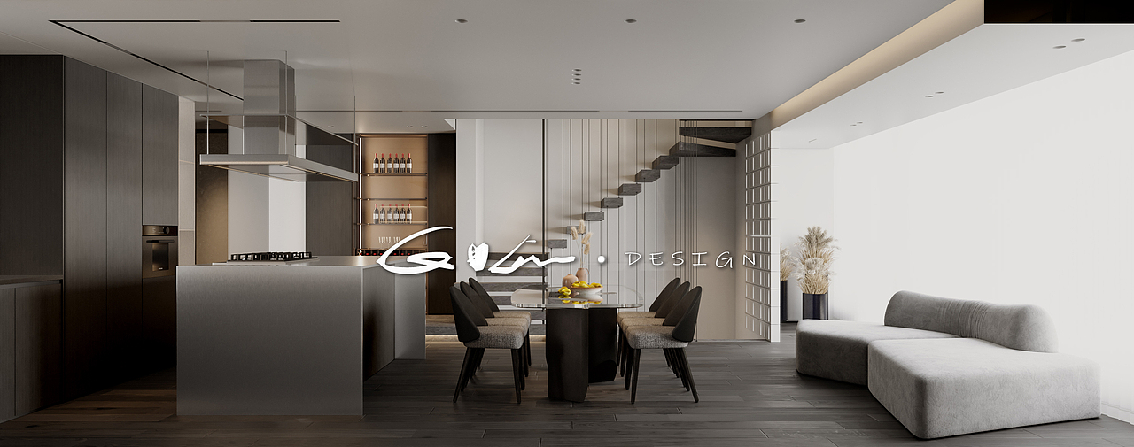 最新渲染  -  黑白灰